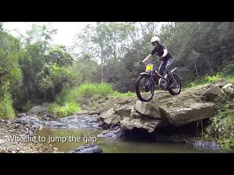 How to jump gaps on trials bikes︱Cross Training Trials Techniques
