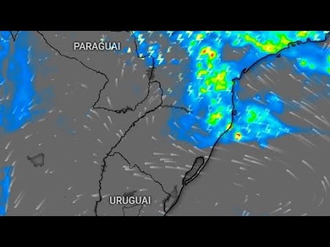 ALERTA DE TEMPORAIS ENCARTE DA REGIÃO SUL DOMINGO 8 DE JANEIRO DE 2026