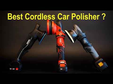 Best Cordless Car Polisher Review | Rupes HLR, Flex XFE , Shine Mate EB351