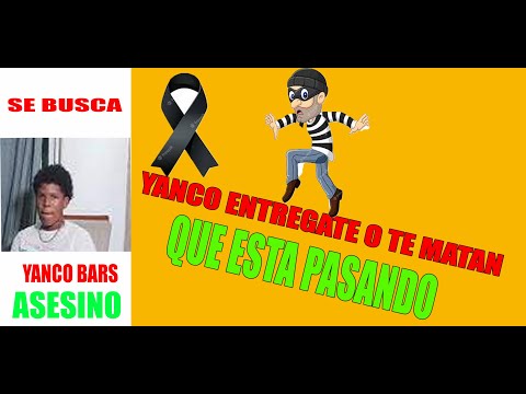 YANCO BARS es BUSCADO a calta BLANCA ¿por qué? explicación