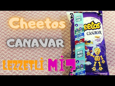 CHEETOS CANAVAR YENİ CİPS İNCELEMESİ