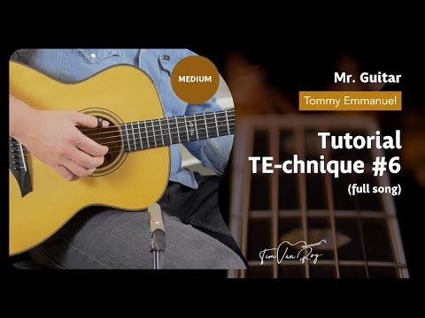 Mr. Guitar (Tommy Emmanuel) - Tutorial