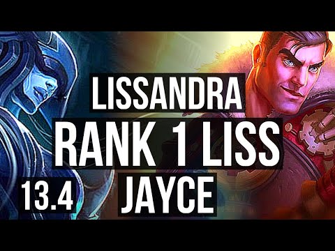 LISSANDRA vs JAYCE (MID) | Rank 1 Liss, 5/2/16, Rank 22 | KR Challenger | 13.4