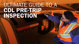 CDL Pre-Trip Inspection Walkthrough