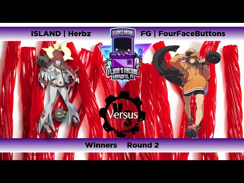Flynn's Arcade 057 Winners Round 2 - ISLAND | Herbz (Jack-O)Vs FG | FourFaceButtons (May)Guilty Gear