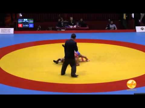 60 кг Гаджи Алиев — Ахмеднаби Гварзатилов