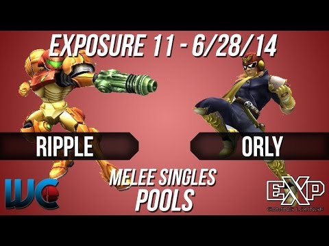 EXPosure 11 - ORLY (Falcon) vs. Ripple(Swag Plane) (Samus) Melee Singles Pools