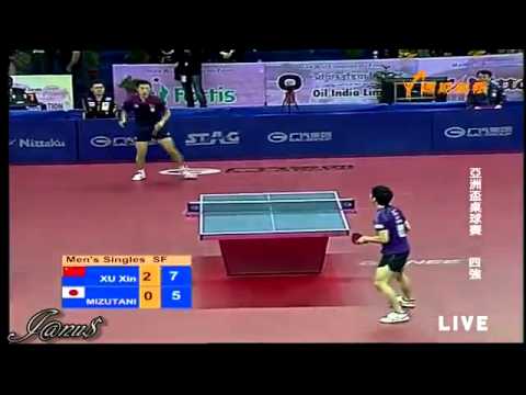 2015 Asian Cup Ms SF1  XU Xin   MIZUTANI Jun HD Full Match Short Form