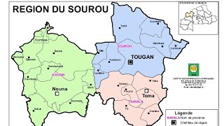 Le Burkina Faso est désormais réorganisé en 47 provinces et 17 régions avec des Toponymes endogènes.