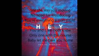 Fais ft. Afrojack - Hey lyrics