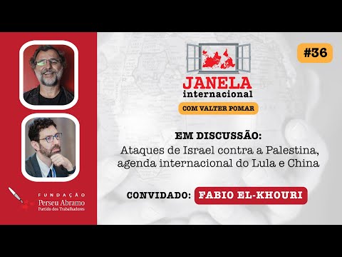 Janela Internacional #36 | Ataques de Israel contra a Palestina, agenda de viagens de Lula e China.