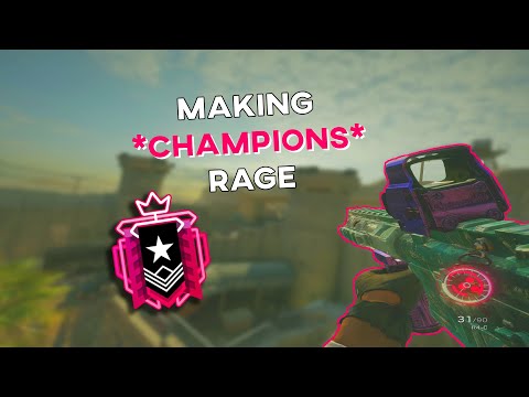 Making Champions Rage Ranked Highlights - Rainbow Six Siege