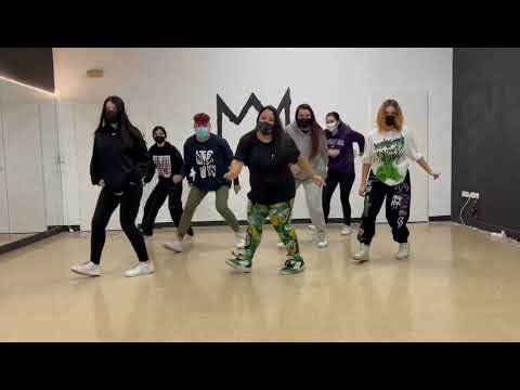 Macta llega- La Toxi Costeña Coreografía- Bailando Champeta en España - Marta llega
