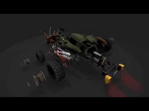 The Tusker - 360° Animation Carmageddon Reincarnation Mod