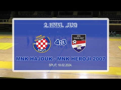 UMN_TV 2HMNL Jug_MNK Hajduk - MNK Heroji 2007 (Sažetak)