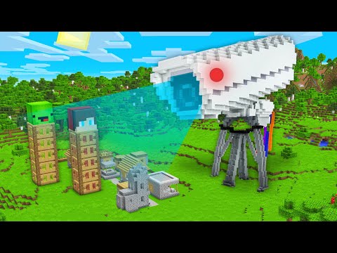 Paper - Someone Is Chasing Mikey and JJ in Minecraft (Maizen)