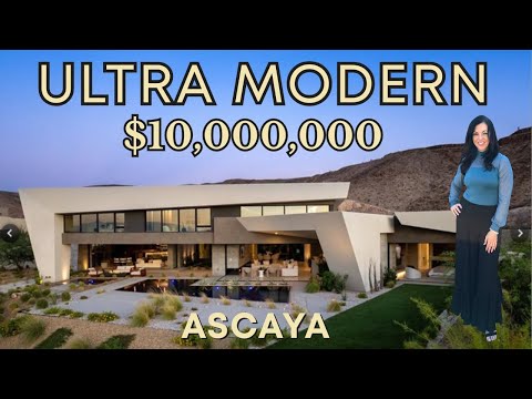INSANE $10,000,000 Ultra-Modern Custom Home in Ascaya | Henderson, NV