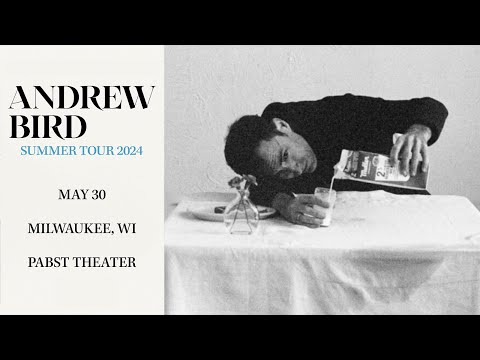 Andrew Bird Trio playing "Sisyphus" live at the Pabst Theatre in Milwaukee, WI on May 30, 2024.