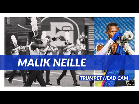 Blue Devils 2018 - Trumpet Soloist Head Cam - MALIK NIELLE
