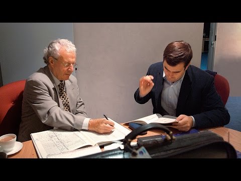 Sir Colin Davis and Josep Caballé-Domenech, Rolex Mentor and Protégé in Music, 2002 - 2003