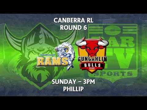 2018 Canberra RL 1st Grade Round 6 - Woden Valley Rams v Gungahlin Bulls