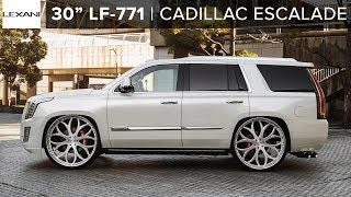 Custom Cadillac Escalade with Air Suspension x 30&quot; Lexani Wheels