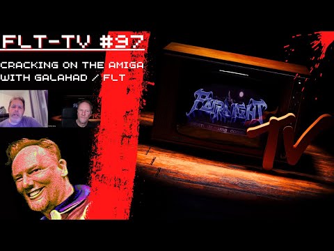 FairLight TV #97,  Learn to crack on the Amiga with Galahad, part #1