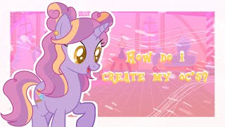 The tutorial that no one asked for - How do I create my oc's 😅🖌🖍