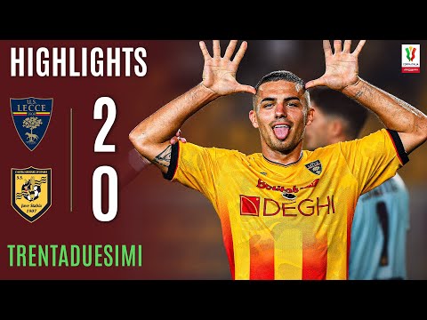 LECCE-JUVE STABIA 2-0 | HIGHLIGHTS | TRENTADUESIMI | Coppa Italia Frecciarossa 2025/26