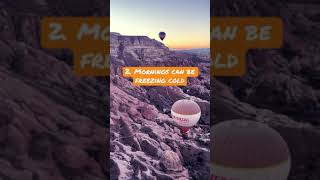 5 Things You Didn’t Know about the Cappadocia Hot Air Balloons #cappadocia #turkeytravel #shorts