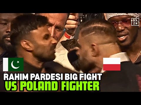Rahim Pardesi Fight With Poland Fighter Amadeusz Ferrari - Pakistan Vs Poland (FACE OFF)