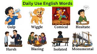 Learn New English Words Fast English Vocabulary for Beginners | Easy Meanings, Examples & Picture