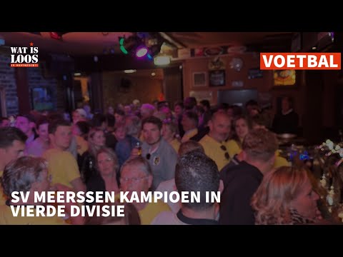 SV MEERSSEN KAMPIOEN IN VIERDE DIVISIE