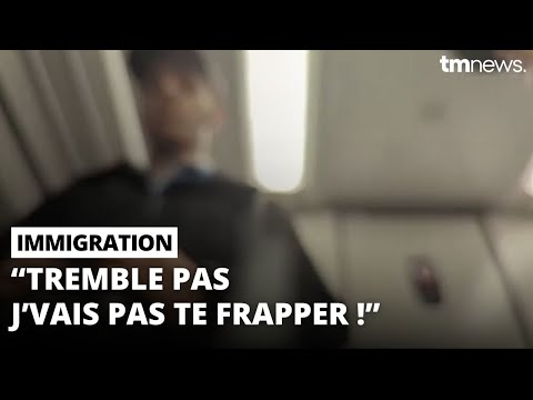 Un jeune Français s'en prend à une racaille qui met la musique à fond dans le train... #noviolence