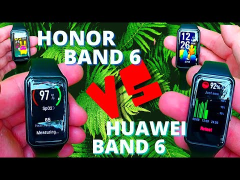 Budget Trackers Battle: Honor Band 6 vs Huawei Band 6 Review & Comparison | SpO2 and 96 Sport Modes