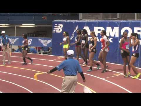 Girls 60m Prelim Heat 5 - New Balance Nationals Indoor 2014
