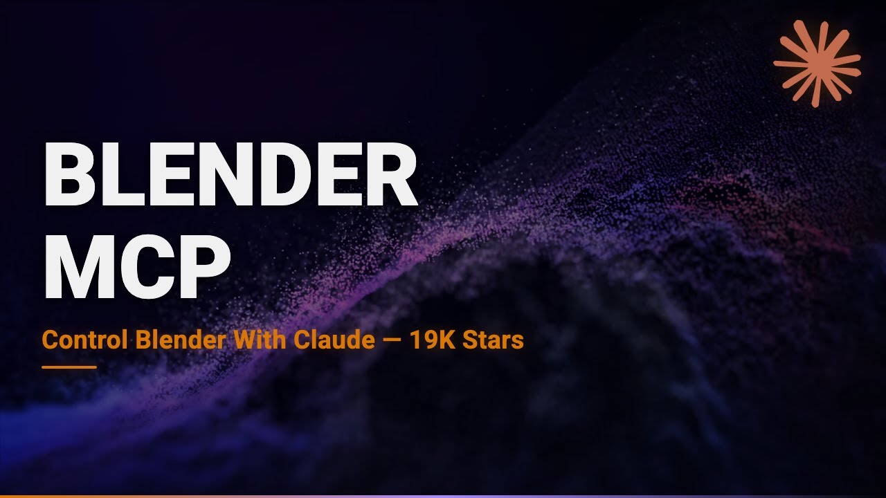 Blender MCP: Control Blender With Claude — 19K Stars