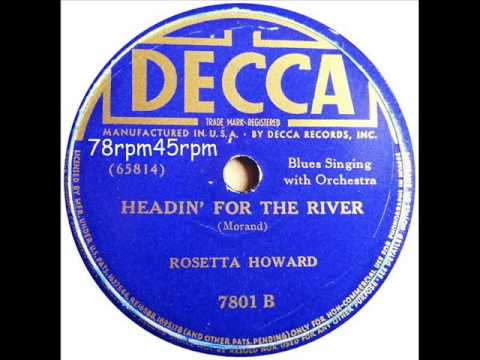 Headin´ for the River   Rosetta Howard mit Harlem Blues Serenaders