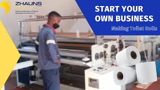 Start your own toilet roll machine business
