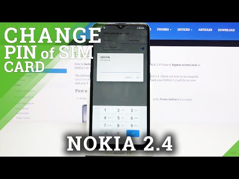 How to Change SIM PIN in NOKIA 2.4 – PIN Protection