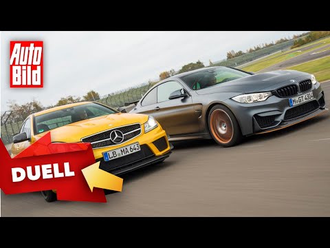 BMW M4 GTS vs. Mercedes C 63 Black Series | Heiße Coupé-Sportler im Duell | mit Moritz Doka (2021)