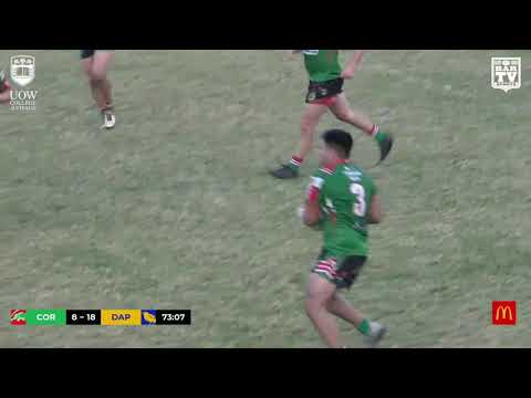 2019 IDRL 1st Grade Round 9 Highlights - Corrimal Cougars vs Dapto Canaries