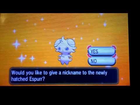 Shiny Espurr Via Masuda Method !