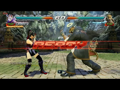 386_1 Kunimitsu vs King - Tekken 7 ( Uchiha x24 ) PC sin Grafica