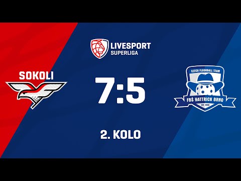 2. kolo | SOKOLI Pardubice - FBŠ Hummel Hattrick Brno 7:5