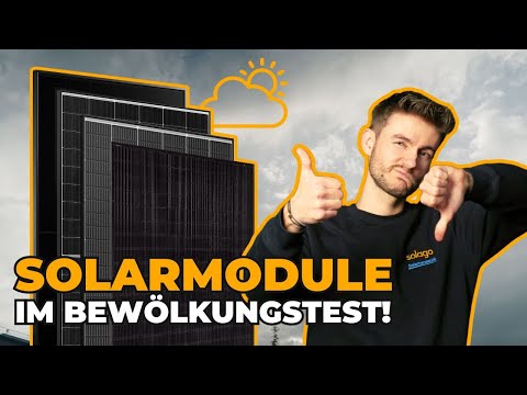 Low-light test | What solar panels REALLY achieve in cloudy conditions!