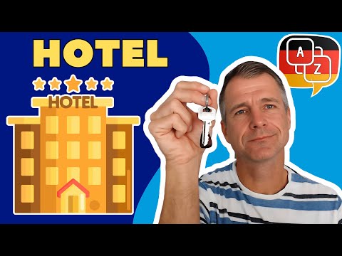 Habla Alemán en el Hotel Como un Experto 🇩🇪 Vocabulario Alemán (A1)