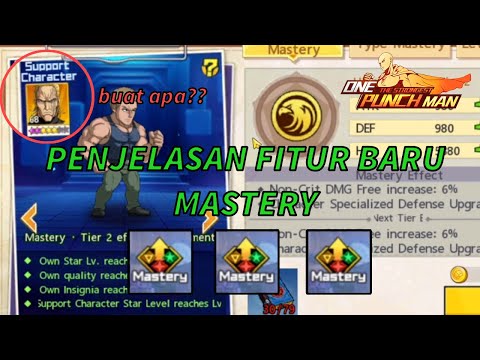 FITUR BARU MASTERY! BISA KASIH SPECIAL UNYIELD!? - One Punch Man The Strongest Indonesia