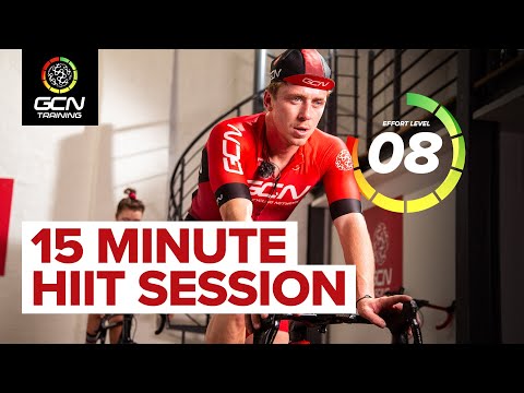 15-minute Hiit Cardio Indoor Cycling for Weight Control