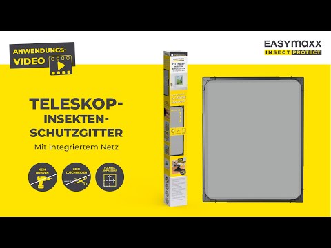 EASYmaxx Insect Protect Teleskop-Insektenschutzgitter mit Netz | maxxworld.de